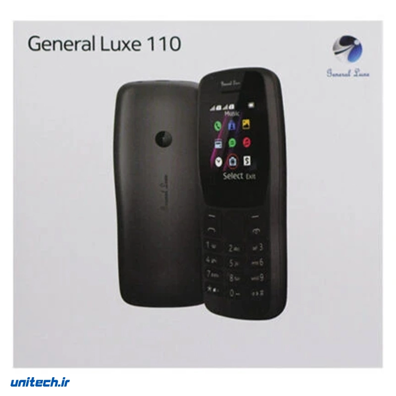 گوشی موبایل جنرال لوکس مدل 110 دو سیم کارت ظرفیت چهار مگابایت2